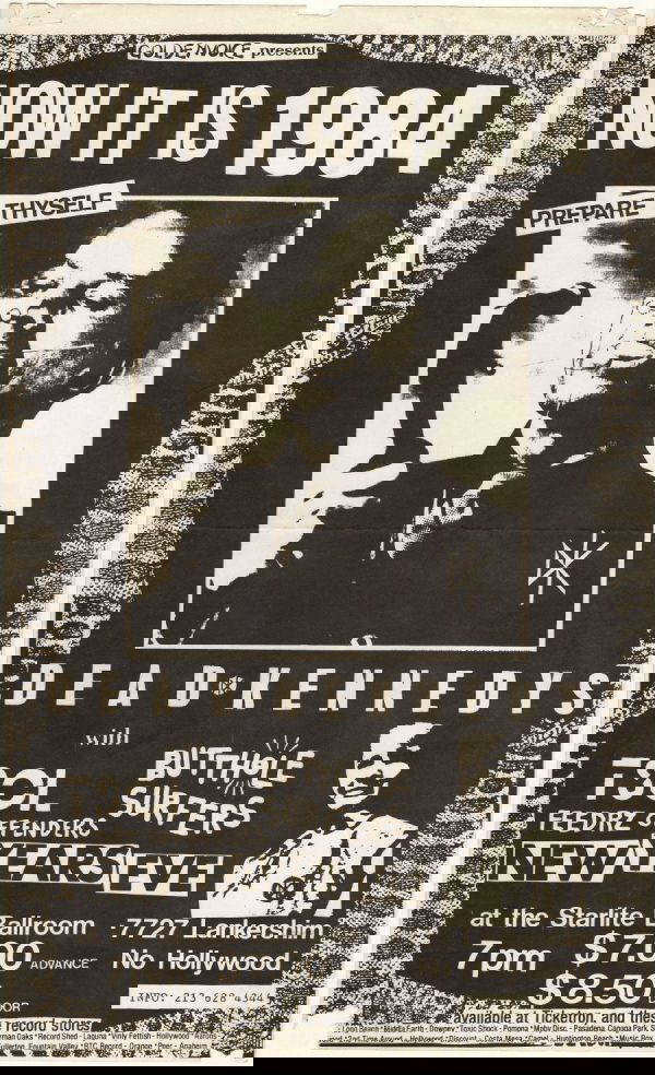 Dead Kennedys - Rock Band Poster