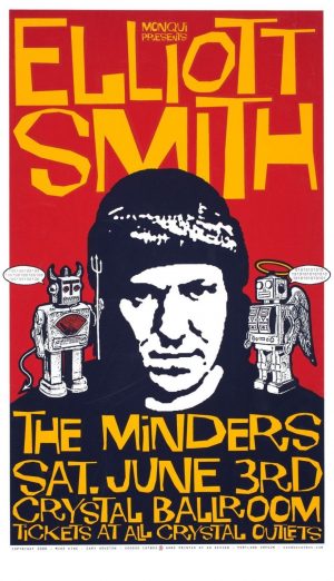 Elliott Smith - Rock Band Poster