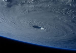 Giant Hurricane Space Print