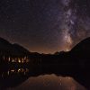 Milky Way - Lake Mountains Print