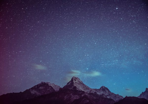 Nepal Night Sky Print