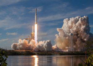 SpaceX Heavy Falcon Launch - Kennedy Space Centre - Merritt Island - United States Print