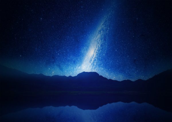 Lake and Stars Print