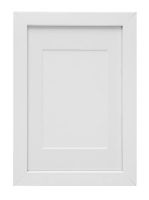 White Frame with Mount