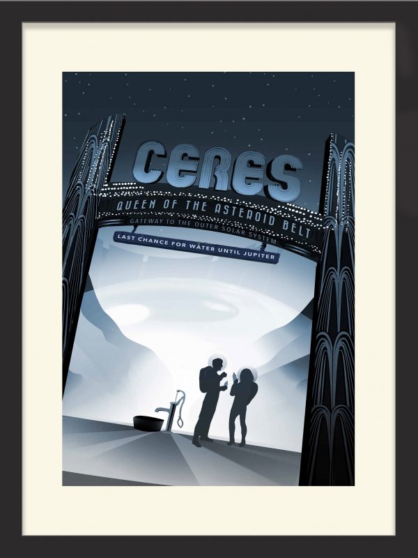 Framed NASA Poster