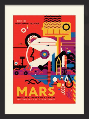 Mars Framed Space Posters