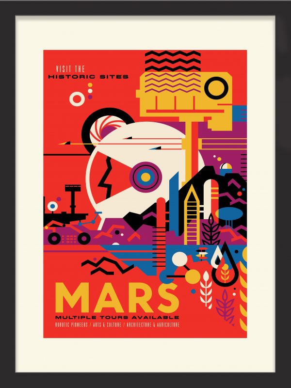 Mars Framed Space Posters