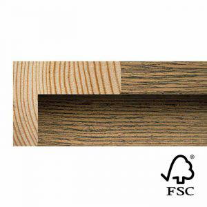 16 X 52MM 9988LW STELVIO LIGHT WALNUT L-SHAPE