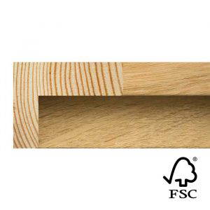 16 X 52MM 9988OA STELVIO OAK L-SHAPE