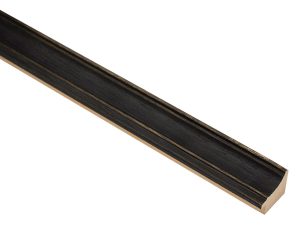 29mm 'Tenby' Ash Black Frame Moulding