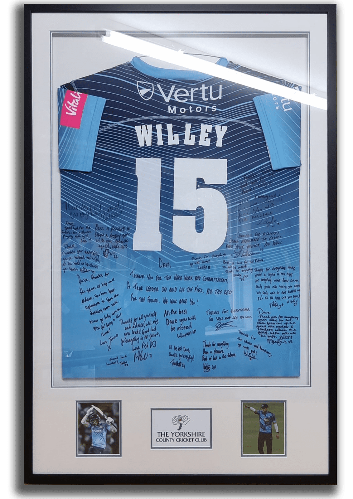Framing Jobs (17) Football shirt framed
