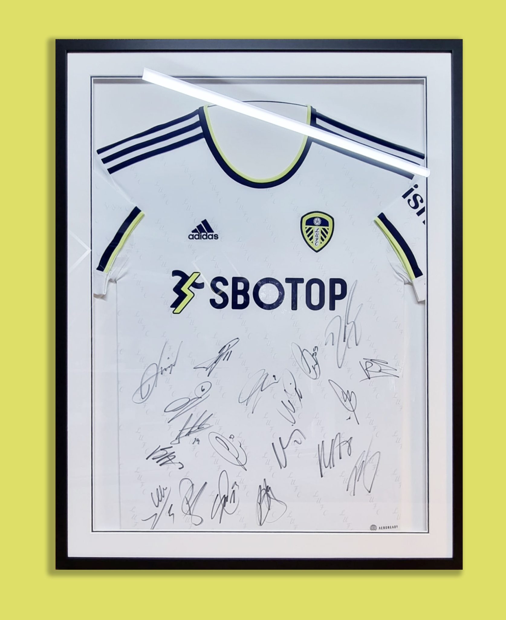 Football shirt framing