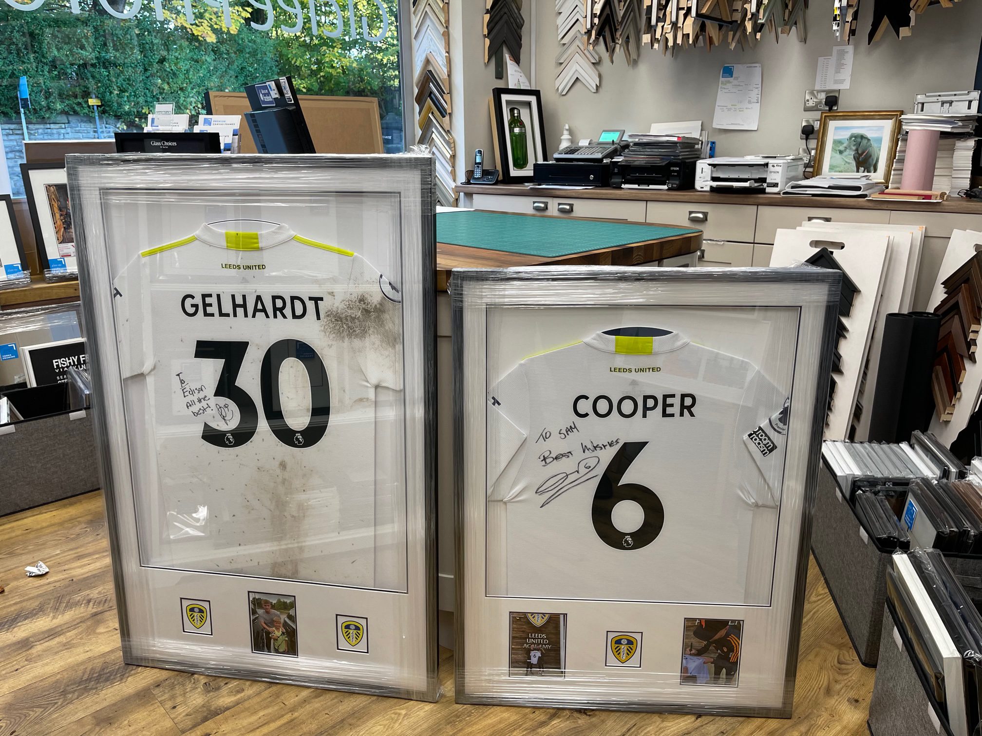 Football Shirt Framing