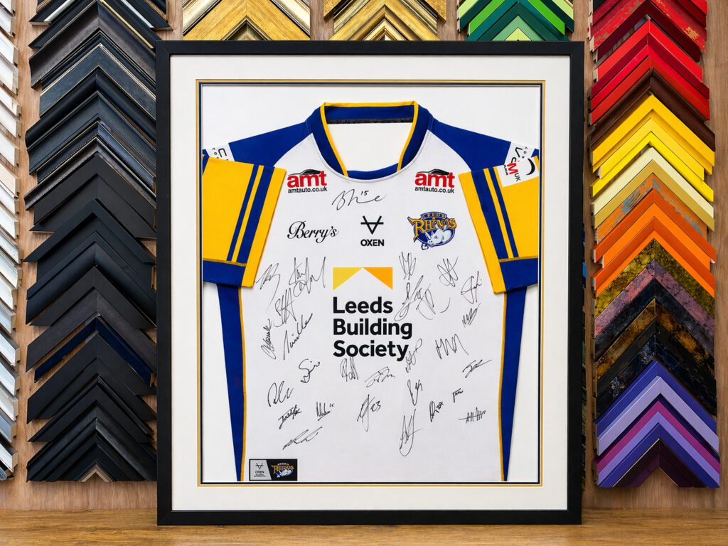 Sports Shirt Framing Yorks Framing